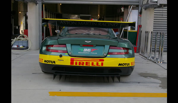 Aston Martin DBR9 Le Mans 2007  rear